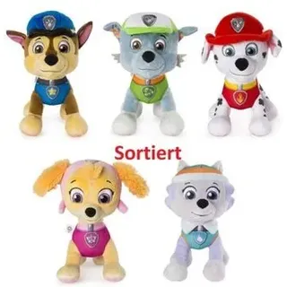 SPIN MASTER 15462 PAW Patrol Basis und Mighty Pups Plüsch 20 cm - sortiert