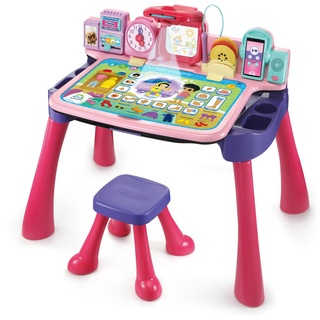 Vtech® Spieltisch Ready Set School, 5in1 Magischer Schreibtisch, pink lila|rosa