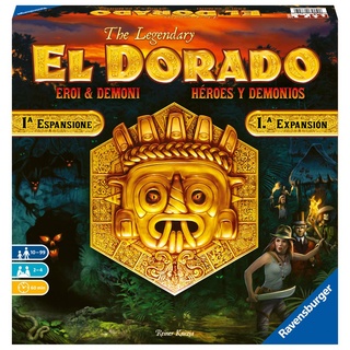 Ravensburger 26855 Family Games EL Dorado Helden und Dämonen, No Color