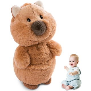 VEghee Cuddly Toy Quokkas, 25cm Quokkas Plush Toy, Plush Stuffed Toy, Quokkas Soft Filled Cushion, Animal Plush Cushion Toy Gift for Children, Girls, Boys, Cuddly Toy