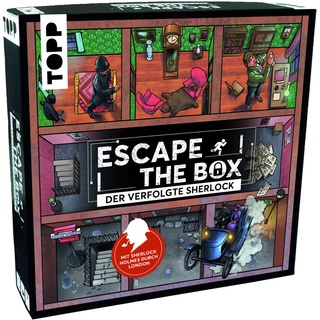 Frech - Escape The Box - Der verfolgte Sherlock Holmes: Das ultimative Escape-Room-Erlebnis als Gesellschaftsspiel!