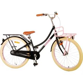 Volare Excellent Kinderfahrrad - Mädchen - 24 Zoll - Schwarz - Schwarz