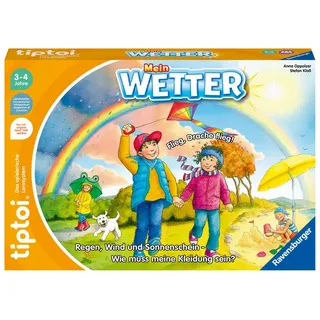 Ravensburger tiptoi Spiel 00118 Mein Wetter - Lernspiel von Ravensburger ab 3 Jahren für 1-4 Spieler von Anna Oppolzer/ Stefan Kloß/ AnnaKloß/ Stefan