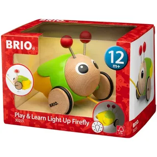 BRIO® Nachziehtier Glühwürmchen, mit Licht und Sound, FSC®- schützt Wald - weltweit bunt