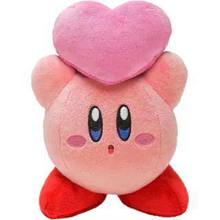 Together+ Plüschfigur Kirby mit Herz rosa