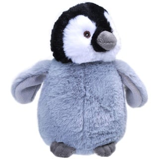 Wild Republic Ecokins Mini Kaiserpinguin-Küken, Kuscheltier aus Stoff, Nachhaltiges Spielzeug, Baby Geschenk zur Geburt von Jungen und Mädchen, Stofftier 20 cm