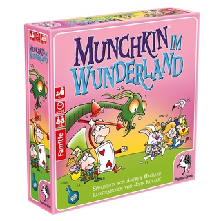 Pegasus Spiele 51958G - Munchkin im Wunderland