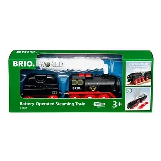 BRIO® Batterie-Dampflok mit Wassertank 33884 Spielzeugeisenbahnen