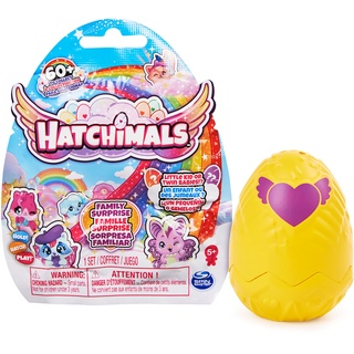 Hatchimals Family Surprise Einzelpack mit 1 Little Kid CollEGGtibles Sammelfigur oder 2 Babys, Überraschungs-Spielzeug für Mädchen ab 5 Jahren
