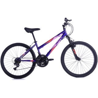 Huffy Mädchen Purple Stone Mountain Mountainbike, 61 cm (24 Zoll), 21 SPD, Violett