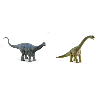 SCHLEICH 15027 Brontosaurus & 14581 Dinosaurs Spielfigur - Brachiosaurus, Spielzeug ab 4 Jahren, 13 x 24.3 x 19 cm
