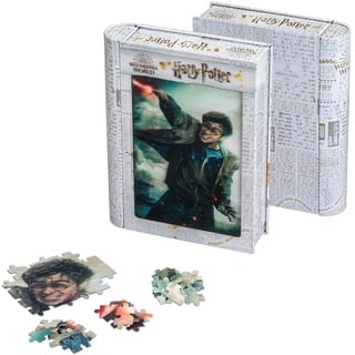 Philos 9040-3D Puzzle Harry Potter in hochwertiger Sammlerbox, 300 Teile, mit 3D Effekt, Verschiedene Motive, Fanartikel