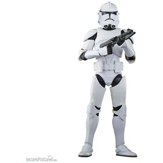 Hasbro HASF7105 - Star Wars: The Clone Wars Black Series Actionfigur Phase II Clone Trooper 15 cm