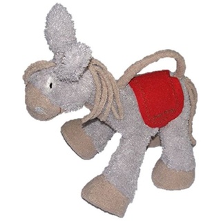 Sweety-Toys Kuscheltier »Sweety Toys Kinder Handtasche Esel Kuscheltier, Tasche für Kinder« grau