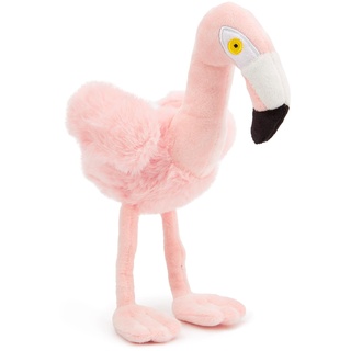 Zappi Co 100% recyceltes Plüschtier, Flamingo (20cm Länge) Weiches, kuscheliges, umweltfreundliches Tiersammlung für Neugeborenes Kind Erstes Kind