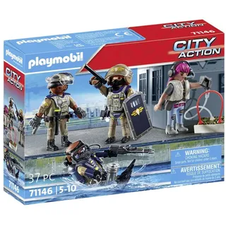 Playmobil® Spielbausteine Playmobil® City Action SWAT-Figurenset 71146