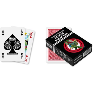 NTP 00028 - Poker Long Life Spielkarten, rot