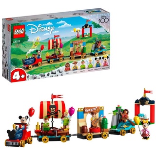 LEGO® Konstruktionsspielsteine Disney Geburtstagszug