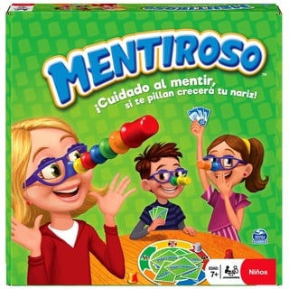 Spin Master 6065110 Alien Table Games Liar Tischspiel mit lustiger Brille und Karten Familien-2-6 Spieler-6065110-Brettspiele Kinder ab 7 Jahren, bunt, Einheitsgröße