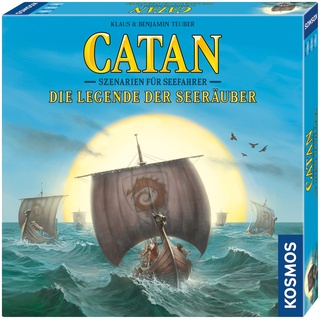 KOSMOS Catan 692902 - Catan - Szenarien für Seefahrer - Die Legende Der Seeräuber, Strategiespiel