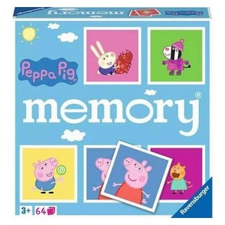 Ravensburger Kartenspiel 20886 memory Peppa Pig, ab 3 Jahre, 2-8 Spieler