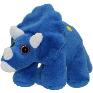 Wilberry Dinosaurier Triceratops Plüschtier, Blau