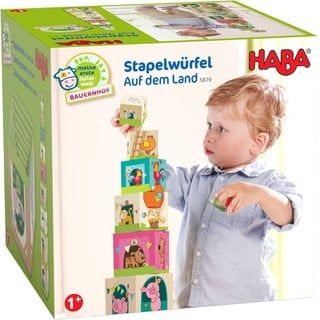 HABA - Stapelwürfel - Auf dem Land