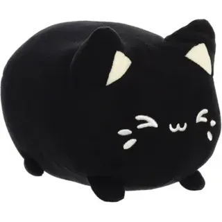 AURORA 14272 Tasty Peach Black Sesame Meowchi 18 cm