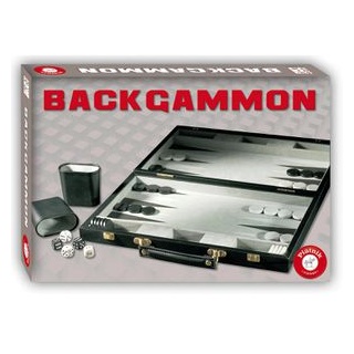 Piatnik Brettspiel 634581, Backgammon-Koffer, ab 14 Jahre, 2 Spieler