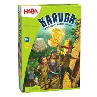 Haba Brettspiel 1300932001, Karuba, ab 8 Jahre, 2-4 Spieler