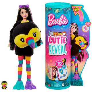 Mattel® Babypuppe Barbie Cutie Reveal Dschungel Serie - Tukan