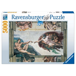 Ravensburger - Michelangelo - Die Erschaffung des Adam, 5000 Teile Puzzle