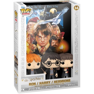 Funko Pop! Movie Poster: Harry Potter - Sorcerer's Scocerers Stone - Vinyl-Sammelfigur - Geschenkidee - Offizielle Handelswaren - Spielzeug Für Kinder und Erwachsene - Modellfigur Für Sammler