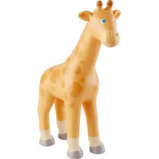 HABA 304754 - Little Friends – Giraffe, Tierfigur aus strapazierfähigem Kunststoff für lange Spielfreude, ab 3 Jahren