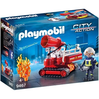 PLAYMOBIL City Action 9467 Feuerwehr-Löschroboter, Ab 4 Jahren