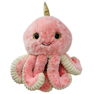 soma Kuscheltier Krake Plüsch Spielzeug Octopus Kuscheltier Cartoon Oktopus Rosa 47 cm (1-St), Super weicher Plüsch Stofftier Kuscheltier für Kinder zum spielen
