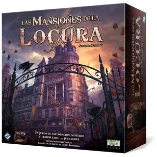 Fantasy Flight Games Las Mansions de la Locura - Brettspiel auf Spanisch