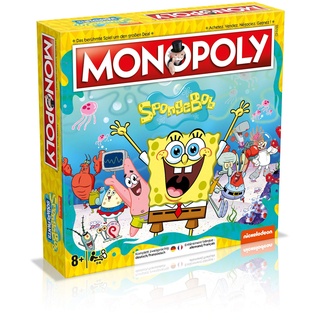 Monopoly Spongebob Schwammkopf Deutsch Französisch Edition Spiel Brettspiel, 2-6 Spieler