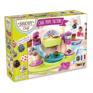 Smoby - Cake Pop Bäckerei - Back-Accessoire-Set zur Herstellung von Cake Pops, mit viel Zubehör, ohne Backzutaten, für Kinder ab 5 Jahren