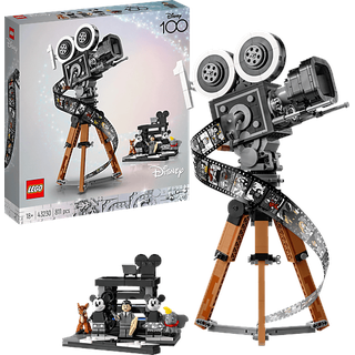LEGO Disney 43230 Kamera – Hommage an Walt Bausatz, Mehrfarbig