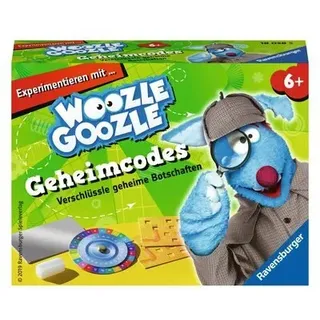 RAVENSBURGER 18058 Woozle Goozle - Detektiv:  Geheimcodes,   Spuren suchen,  Beweise sichern,    Tatortanaylse,