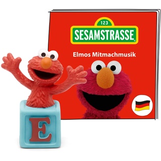 tonies Hörfigur für Toniebox, Sesamstraße – Elmo, Hörspiel mit Liedern für Kinder ab 3 Jahren, Spielzeit ca. 40 Minuten