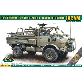 ACE ACE72458 - 4x4 Unimog for long-range Patrol Missions JACAM in 1:72
