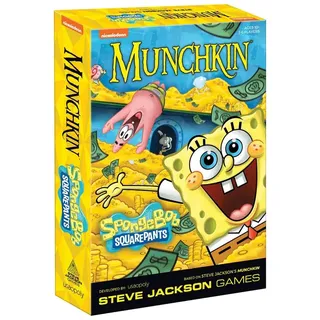 USA-OPOLY, Munchkin: Spongebob Squarepants, Board Game, Ages 10+, 3-6 Players, 60-120 Minutes Playing Time