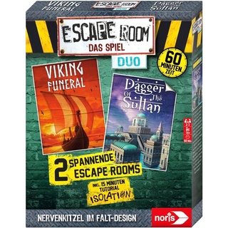 Noris Spiel, Strategiespiel Escape Room Das Spiel, Duo 3 bunt