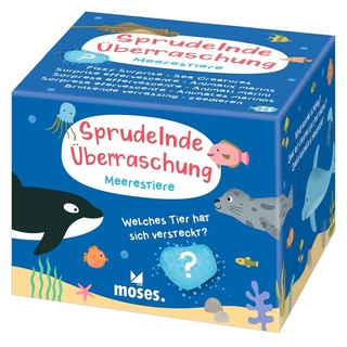 Carlsen Verlag Sprudelnde Überraschung | Meerestiere | Delfin, Wal, Seerobbe oder Rochen