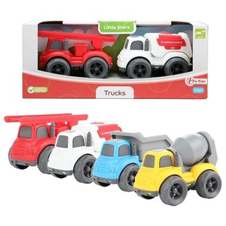 Toi-Toys Spielzeug-Krankenwagen Baufahrzeug Rettungsdienst aus Bio-Kunststoff