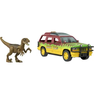 Mattel Jurassic World HND20 - Spielset, Spielfigur mit Licht und Sound, Stampfaction