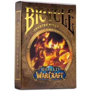 Cartamundi Spiel Bicycle® Kartendeck World of Warcraft Classic, Kartenspiel, mit einzigartigem Air-Cushion®-Finish bunt