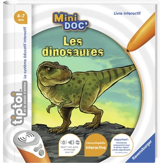 Ravensburger tiptoi® – Interaktives Buch – Mini Doc'– Die Dinosaurier – ab 4 Jahren – 00 028